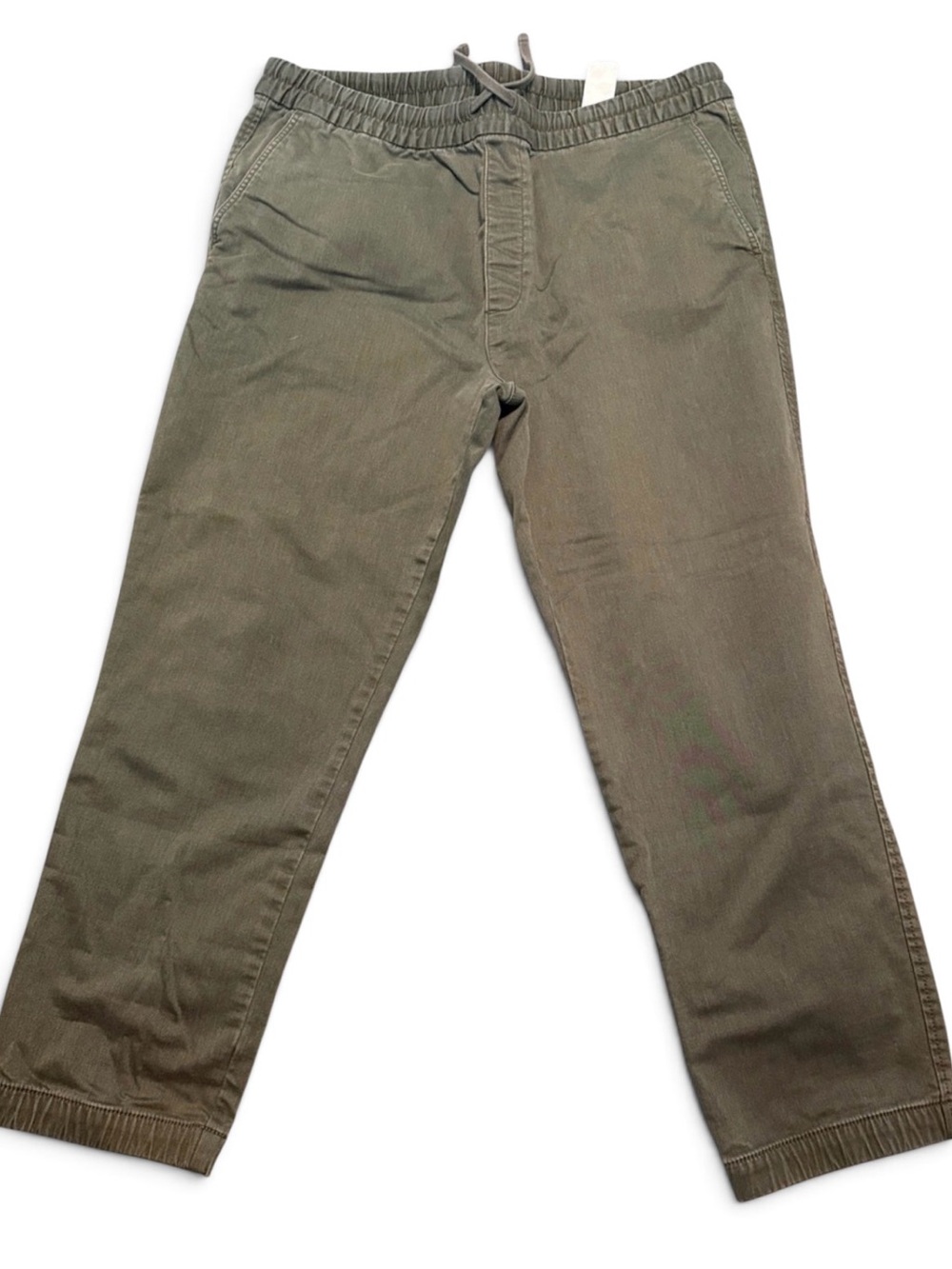 Banana Republic Travel Jean Olive Jogger Pants XL